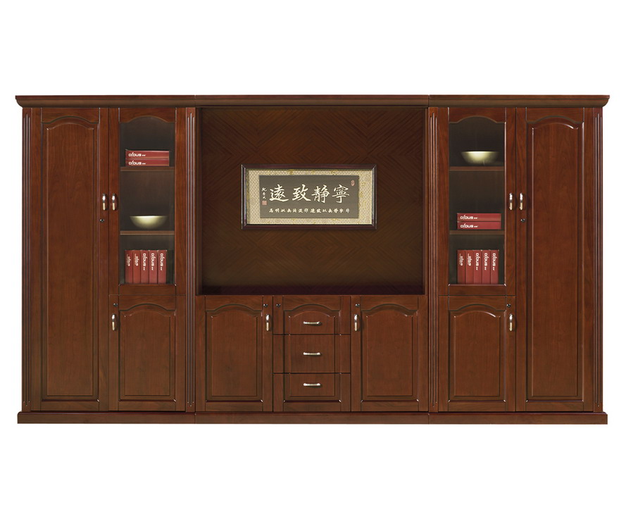 實(shí)木文件柜MG-SMWJG03